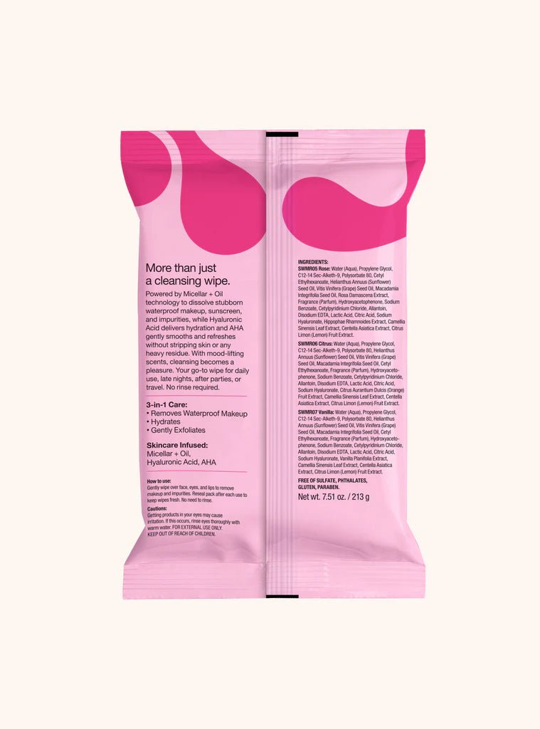 Absolute New York Micellar Oil Cleansing Wipes - 30 Wipes - Beauty Exchange Beauty Supply