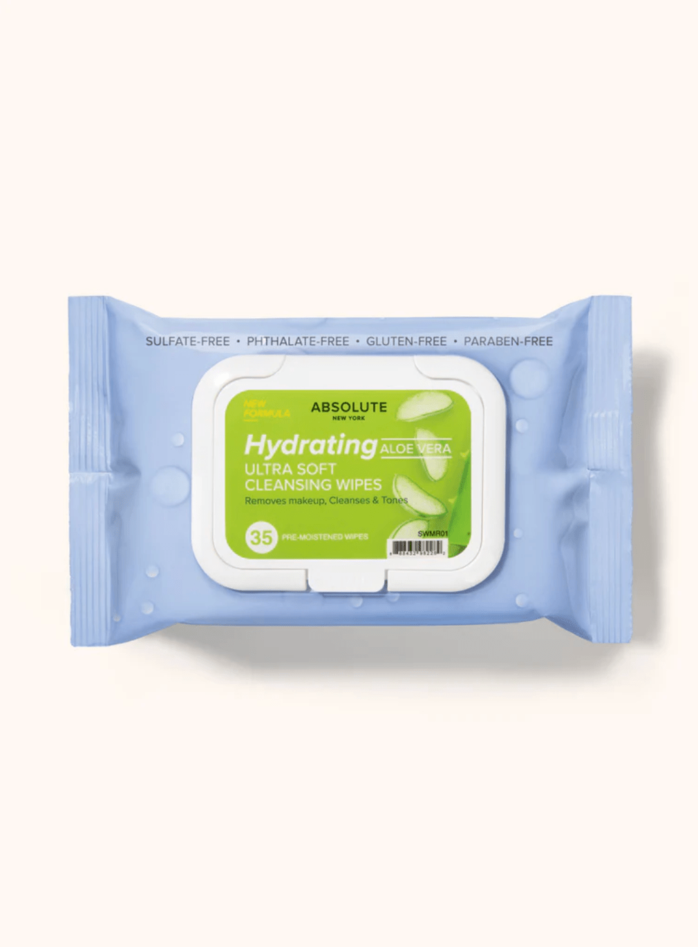 Absolute New York Ultra Soft Cleansing Wipes – 35 Wipes - Beauty Exchange Beauty Supply