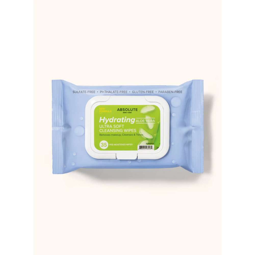 Absolute New York Ultra Soft Cleansing Wipes – 35 Wipes - Beauty Exchange Beauty Supply