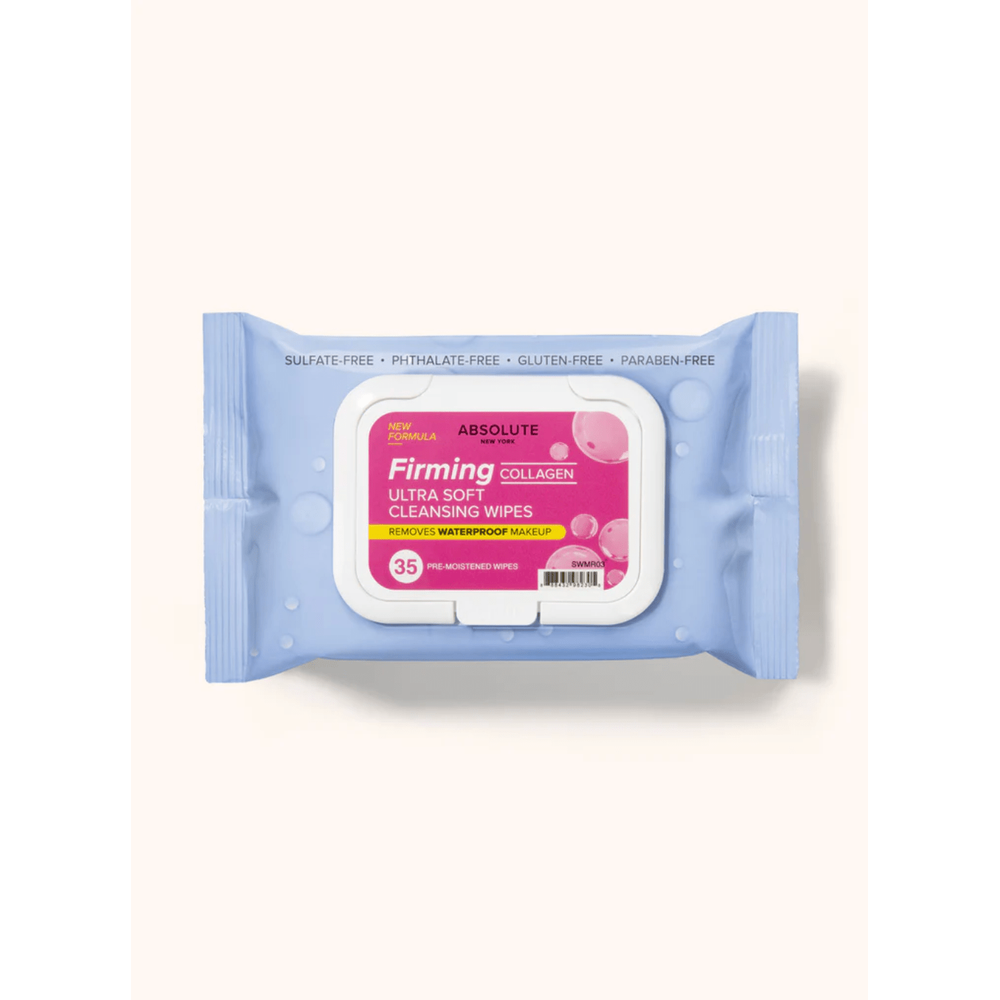 Absolute New York Ultra Soft Cleansing Wipes – 35 Wipes - Beauty Exchange Beauty Supply