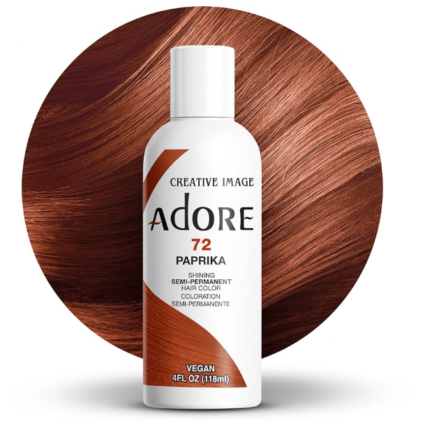 Adore Creative Image Semi - Permanent Hair Color Fiery Passion - 4oz - Beauty Exchange Beauty Supply