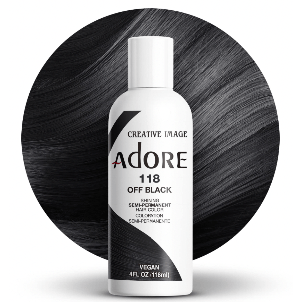 Adore Creative Image Semi - Permanent Hair Color Midnight Elegance - 4oz - Beauty Exchange Beauty Supply