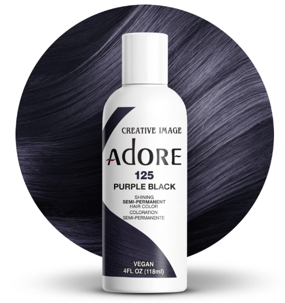 Adore Creative Image Semi - Permanent Hair Color Midnight Elegance - 4oz - Beauty Exchange Beauty Supply