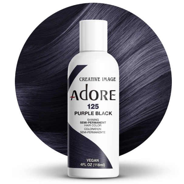 Adore Creative Image Semi - Permanent Hair Color Midnight Elegance - 4oz - Beauty Exchange Beauty Supply