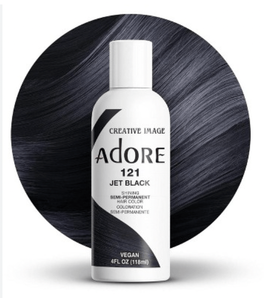 Adore Creative Image Semi - Permanent Hair Color Midnight Elegance - 4oz - Beauty Exchange Beauty Supply