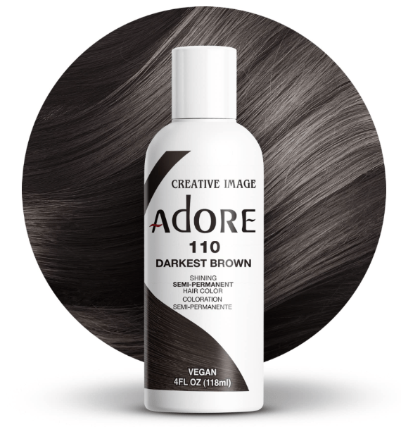 Adore Creative Image Semi - Permanent Hair Color Midnight Elegance - 4oz - Beauty Exchange Beauty Supply