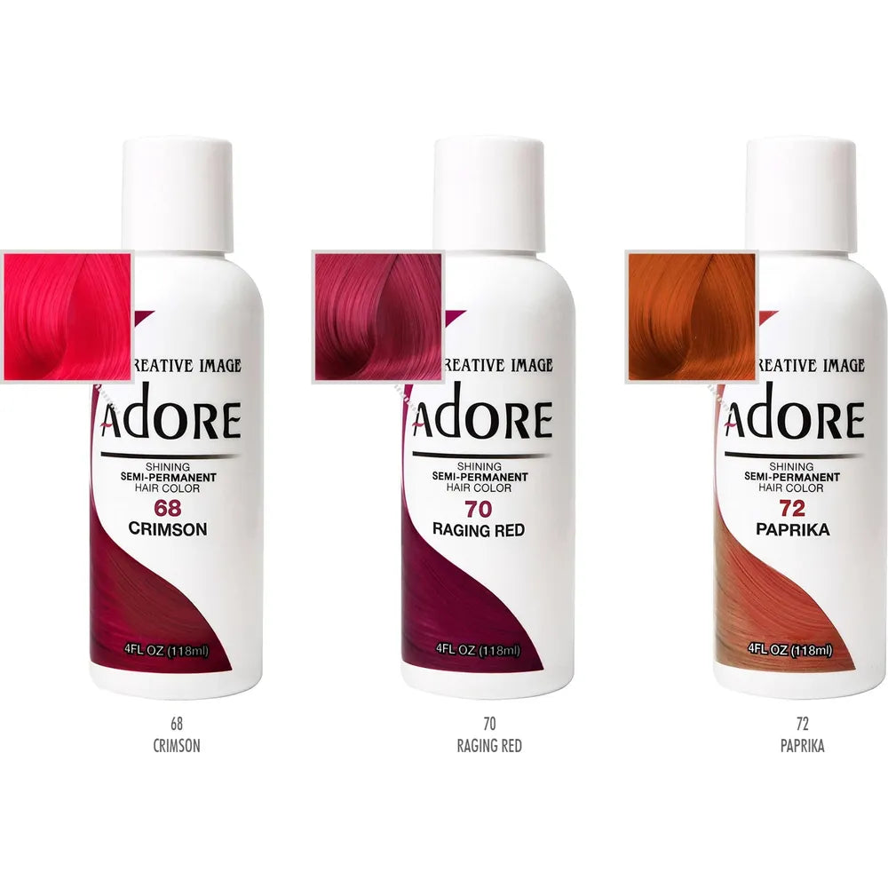 Adore - Creative Image | Shining Semi - Permanent Hair Color | Premium Color Shades for Design Inspiration – Fiery Passion Collection | 4Oz | - Beauty Exchange Beauty Supply