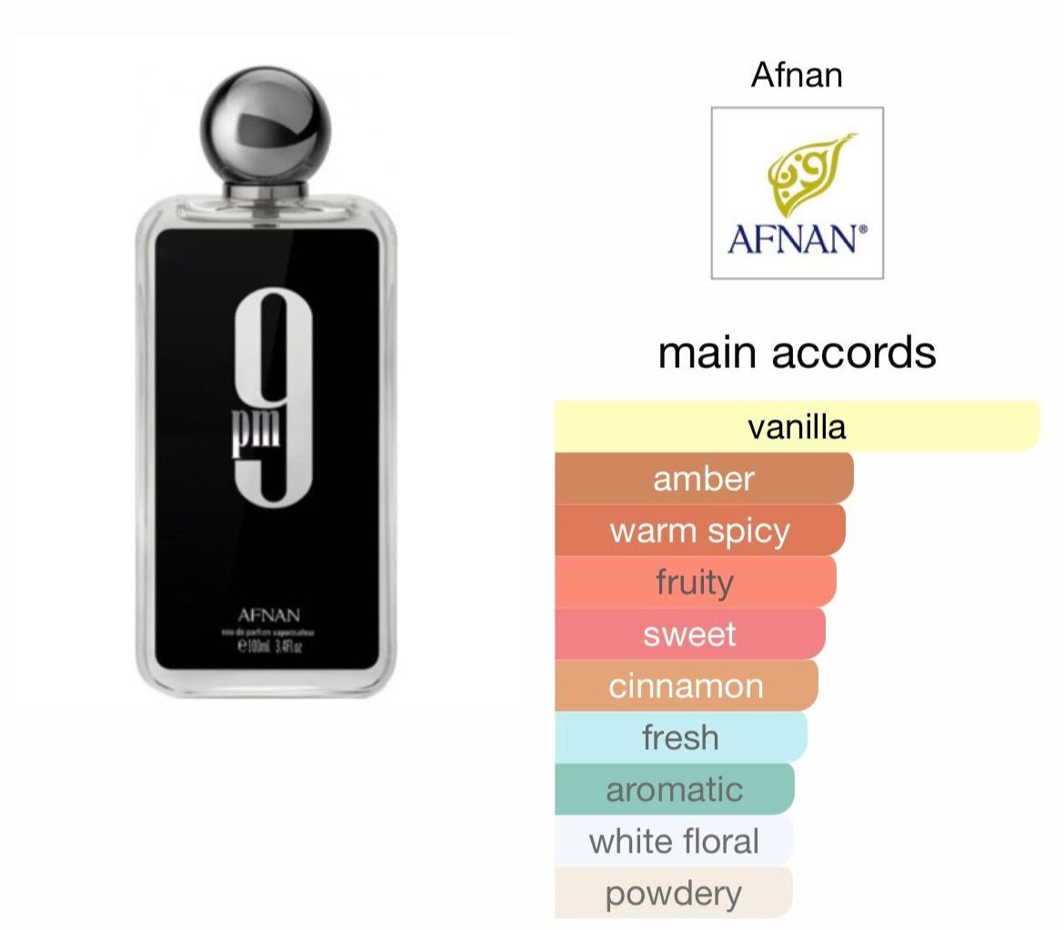 Afnan 9PM Eau de Parfum Spray 3.4 oz - Beauty Exchange Beauty Supply