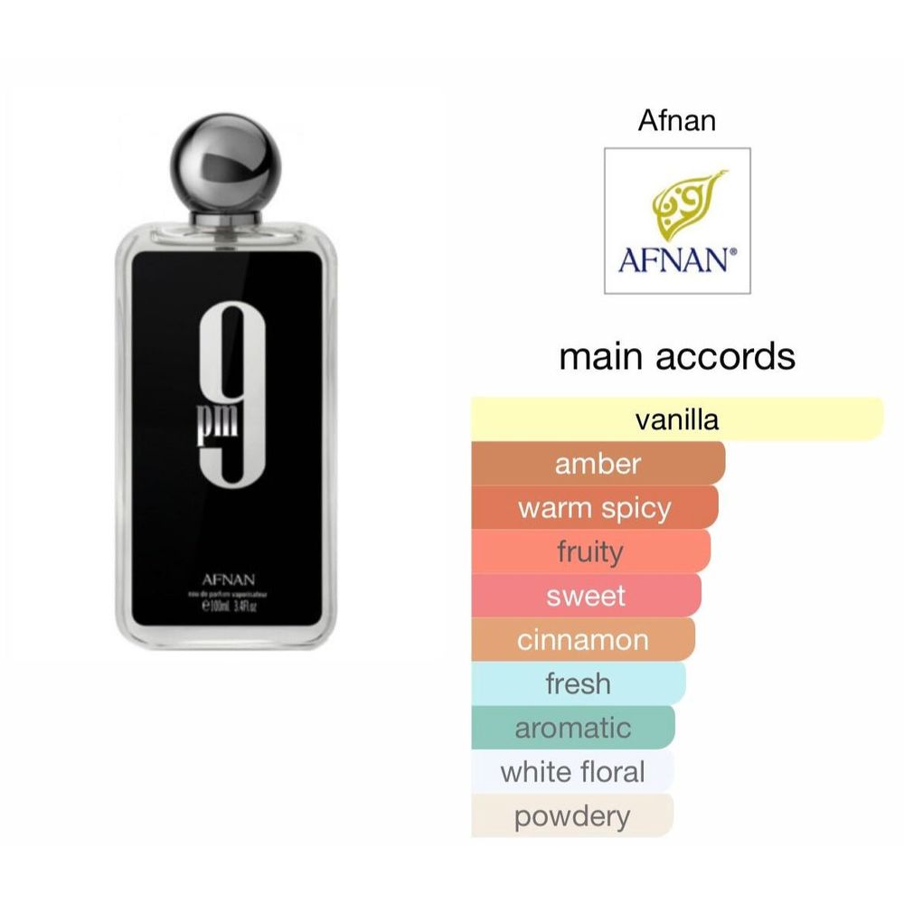 Afnan 9PM Eau de Parfum Spray 3.4 oz - Beauty Exchange Beauty Supply