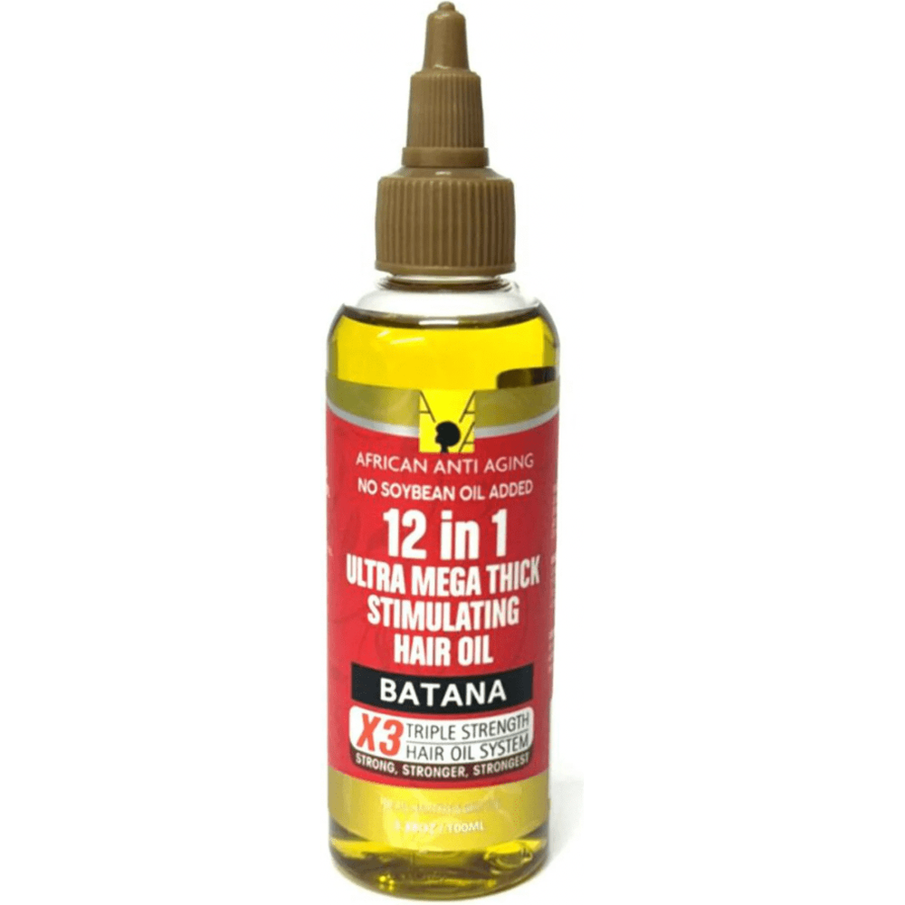 African Anti - Aging 12 - in - 1 Stimulating Hair Oil | 5 Invigorating Variants | 3.38 oz - Beauty Exchange Beauty Supply