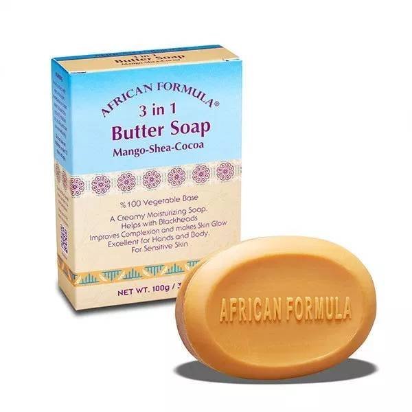 African Formula 3 in 1 Butter Mongo Shea Cocoa Soap - 3.5oz - Beauty Exchange Beauty Supply