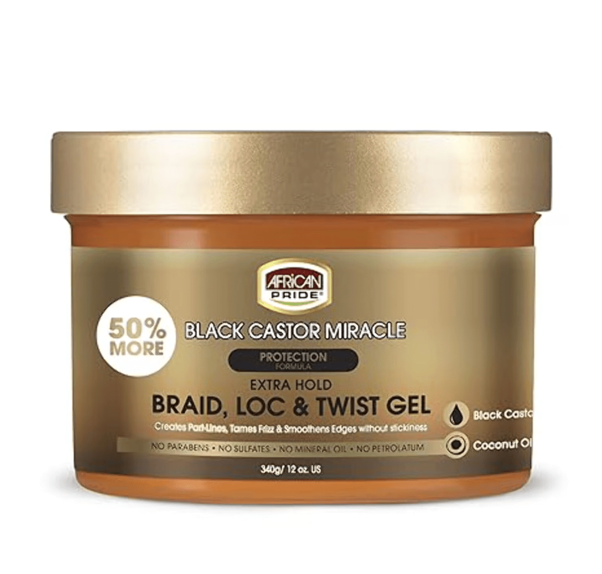 African Pride Braid Loc Twist Gel - Extra Hold 12oz - Beauty Exchange Beauty Supply