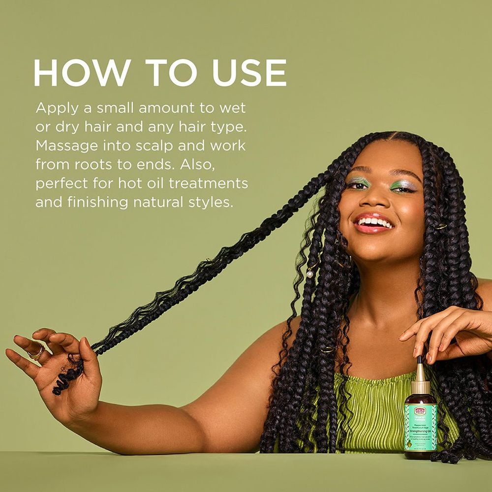 African Pride "FEEL IT" Formula Strengthening Oil | Peppermint, Rosemary & Sage Infused Oil for Scalp and Hair Health โ 4 oz - Beauty Exchange Beauty Supply