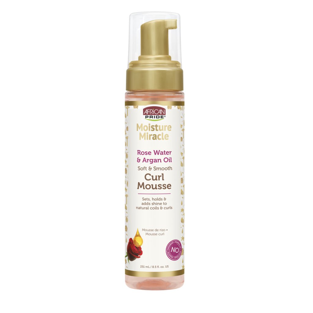 African Pride Styling Mousse – 8.5 fl oz - Beauty Exchange Beauty Supply