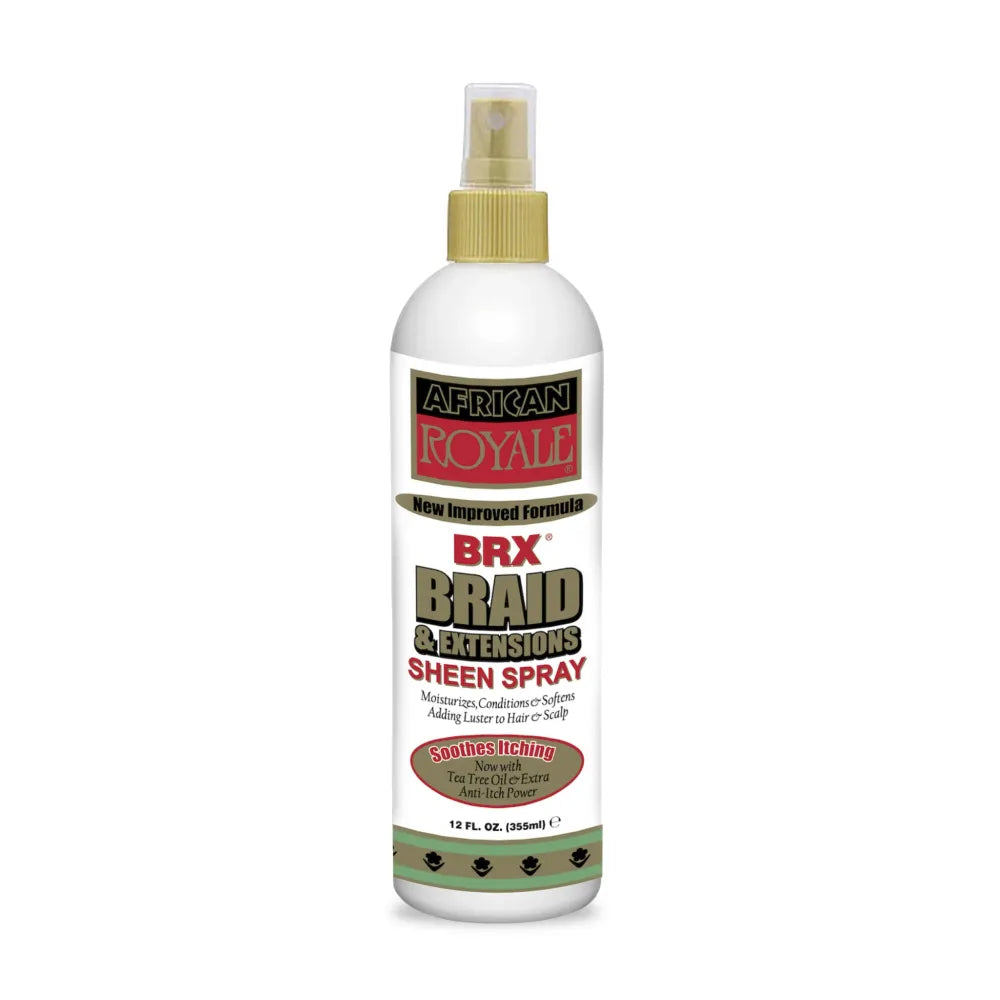 African Royale BRX Braid Spray โ Daily Anti - Itch Formula - Beauty Exchange Beauty Supply