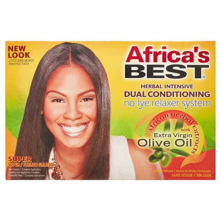 Africa’s Best Herbal Intensive Dual Conditioning No - Lye Relaxer - Beauty Exchange Beauty Supply