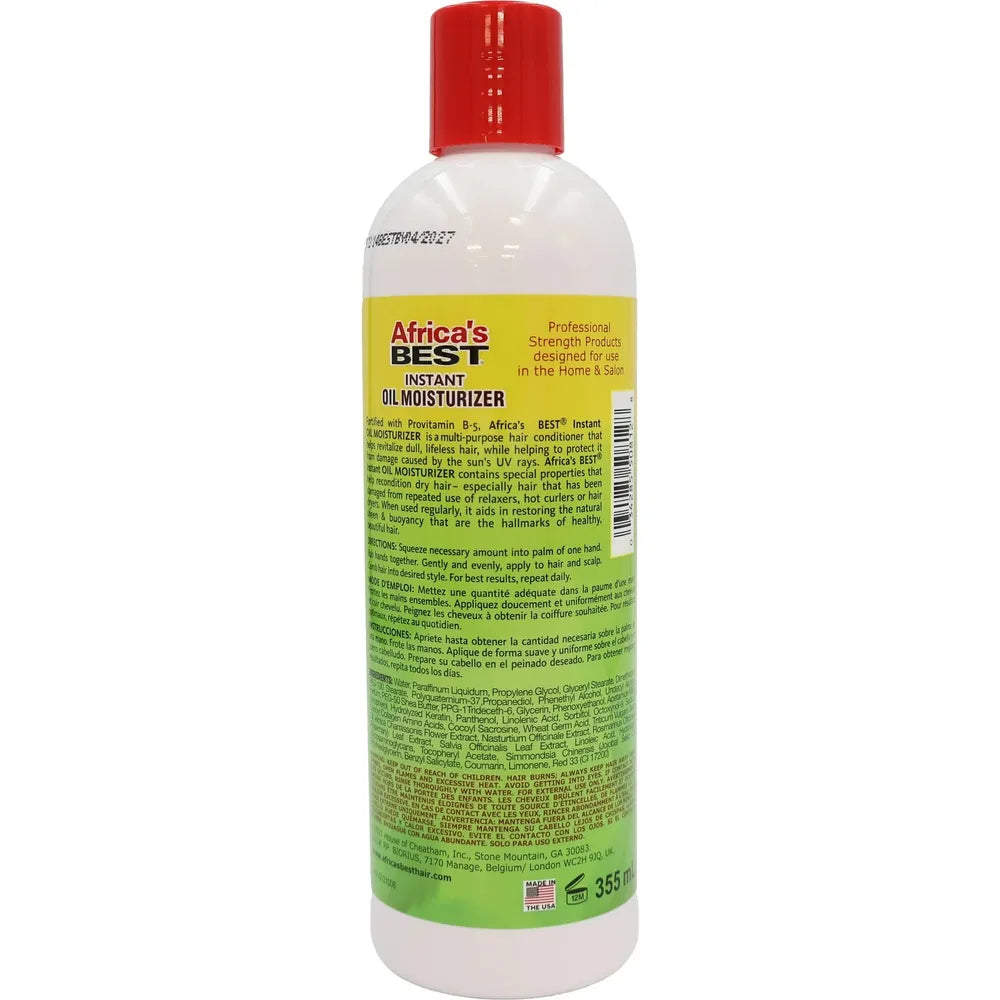Africa's Best - Instant Oil Moisturizer | 12 Oz | - Beauty Exchange Beauty Supply