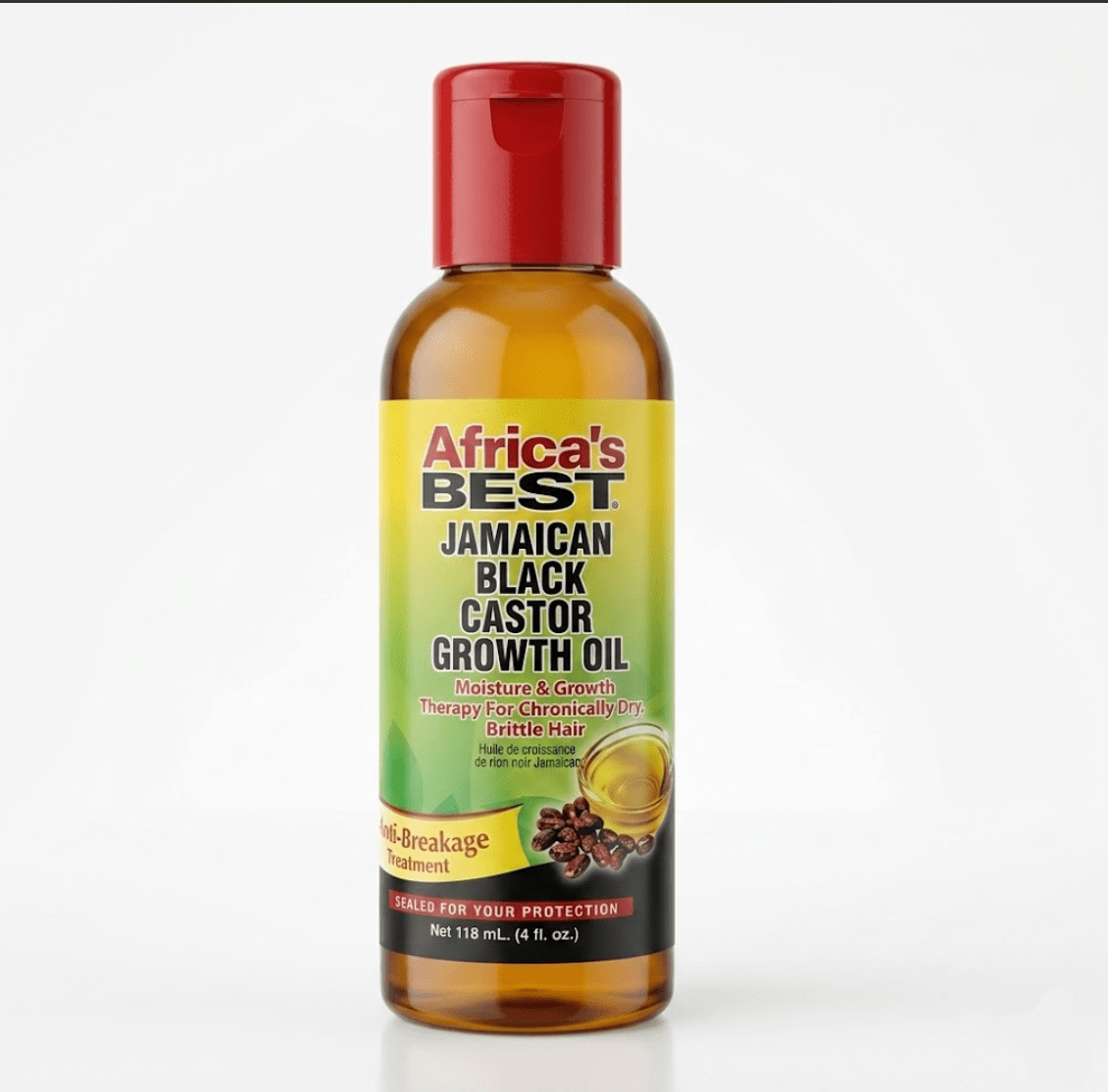 Africa's Best Jamaican Black Castor Growth Oil – 4 oz - Beauty Exchange Beauty Supply