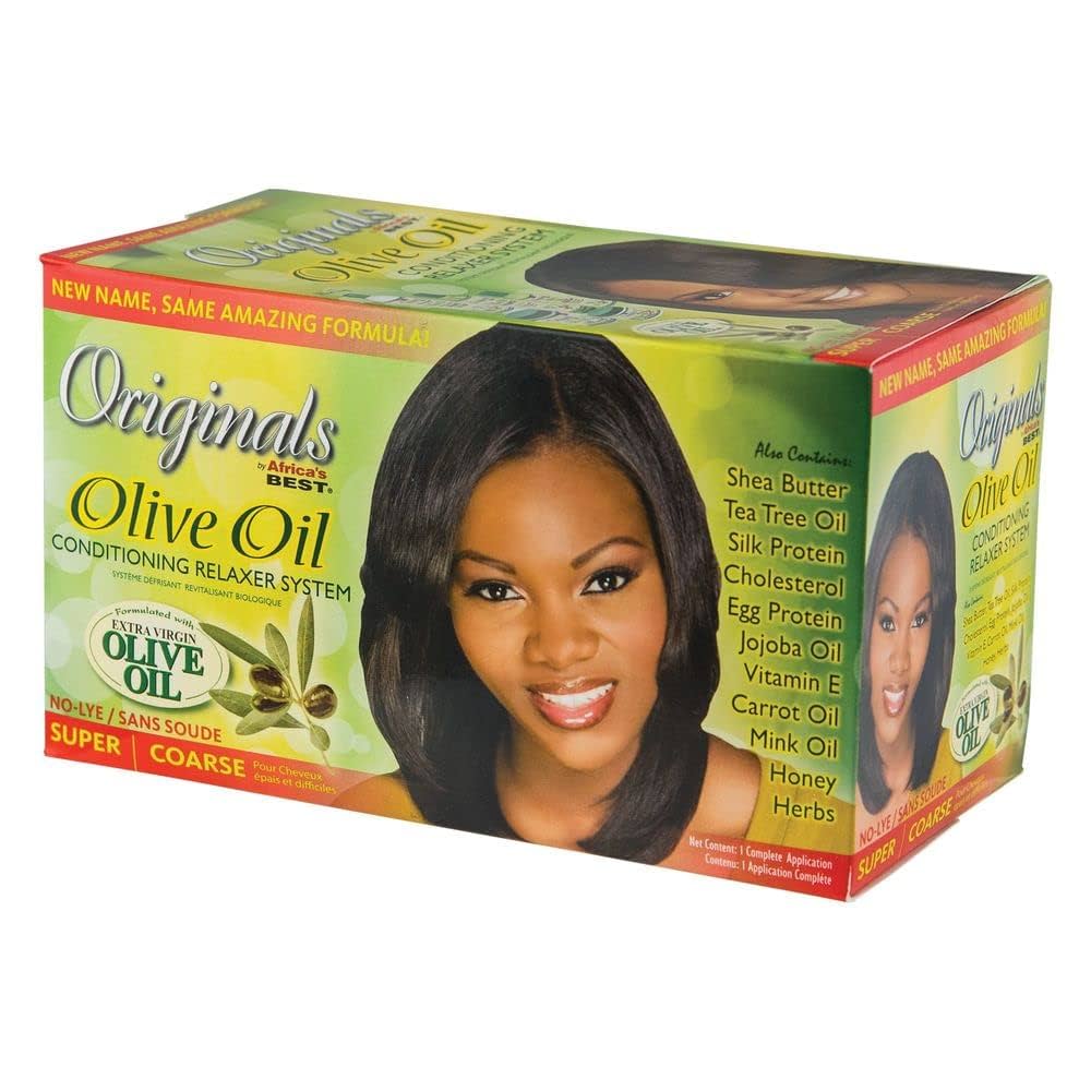 Africa’s Best Olive Oil Relaxer – Regular & Super - Beauty Exchange Beauty Supply
