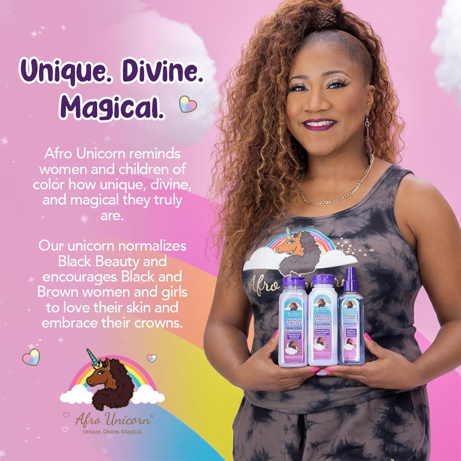 Afro Unicorn Magical Tresses Edges & More - 4oz - Beauty Exchange Beauty Supply