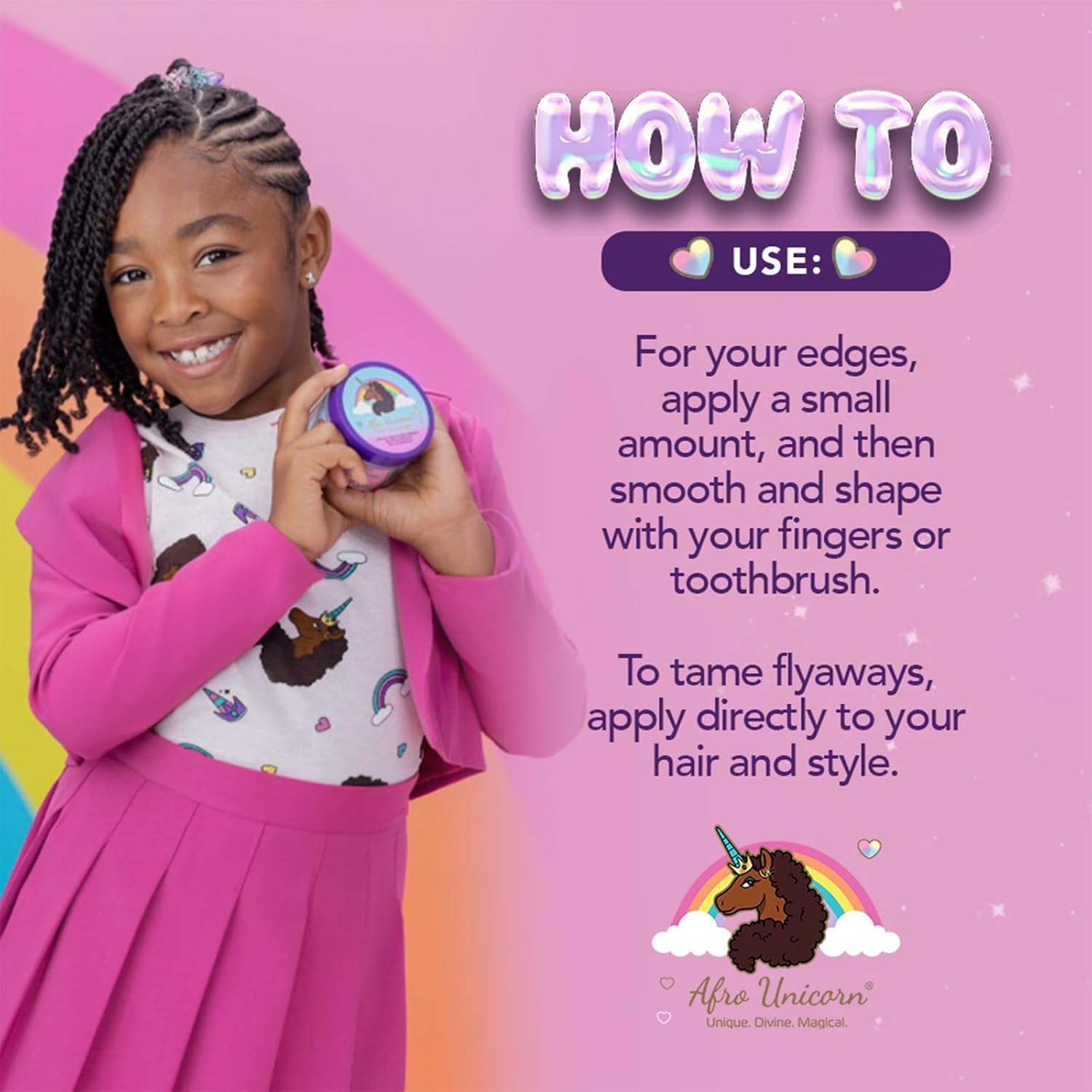 Afro Unicorn Magical Tresses Edges & More - 4oz - Beauty Exchange Beauty Supply
