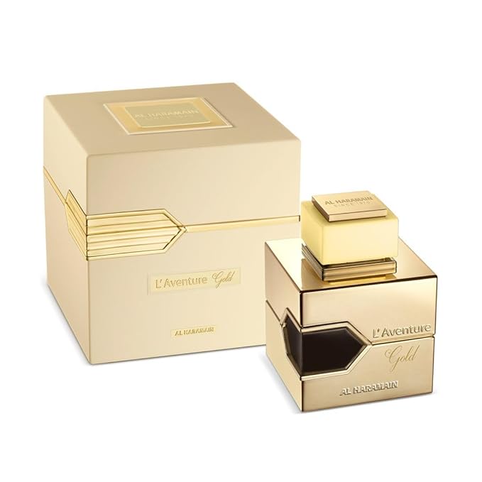 Al Haramain L'Aventure Gold Eau De Parfum – 3.4oz - Beauty Exchange Beauty Supply