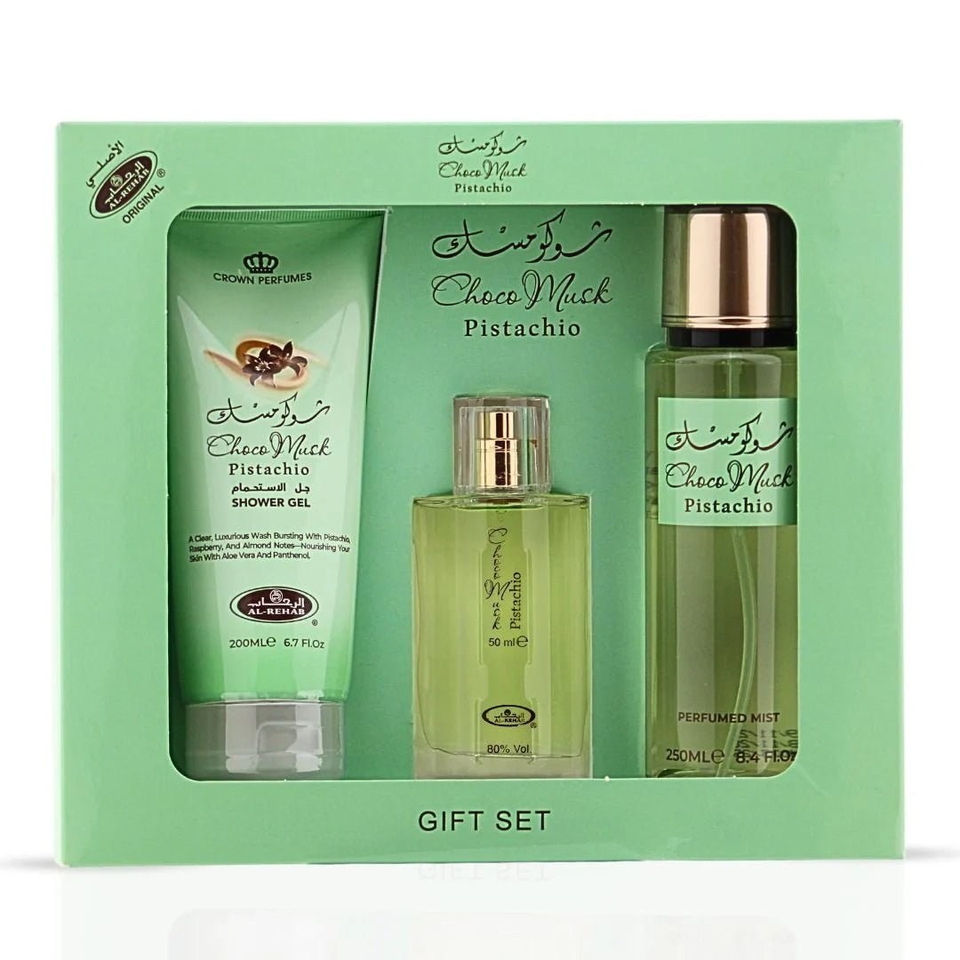 Al Rehab Choco Musk 3 - Piece Perfume Gift Set - Beauty Exchange Beauty Supply