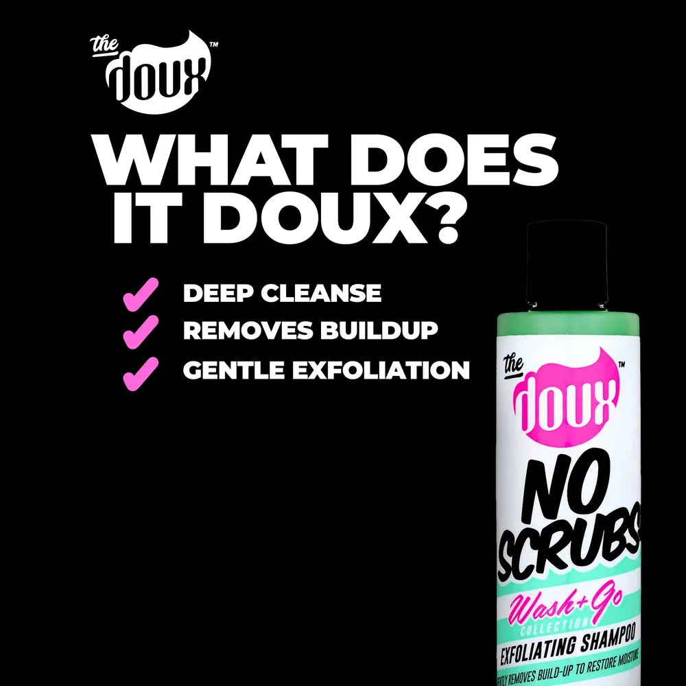 The Doux NO SCRUBS Exfoliating Shampoo – 8 oz