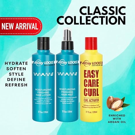 All Day Locks Wave Essentials Set – 7.7oz Each - Beauty Exchange Beauty Supply