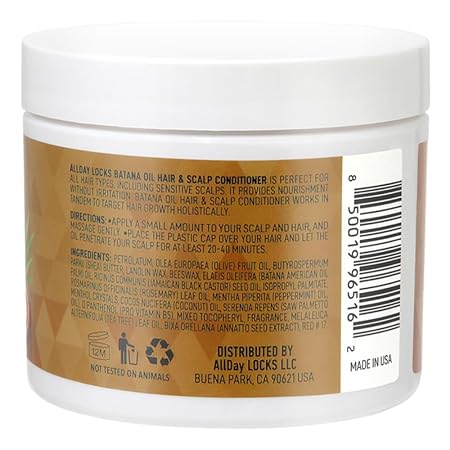 All Day Locs Bataan Hair & Scalp Conditioner - 4oz - Beauty Exchange Beauty Supply