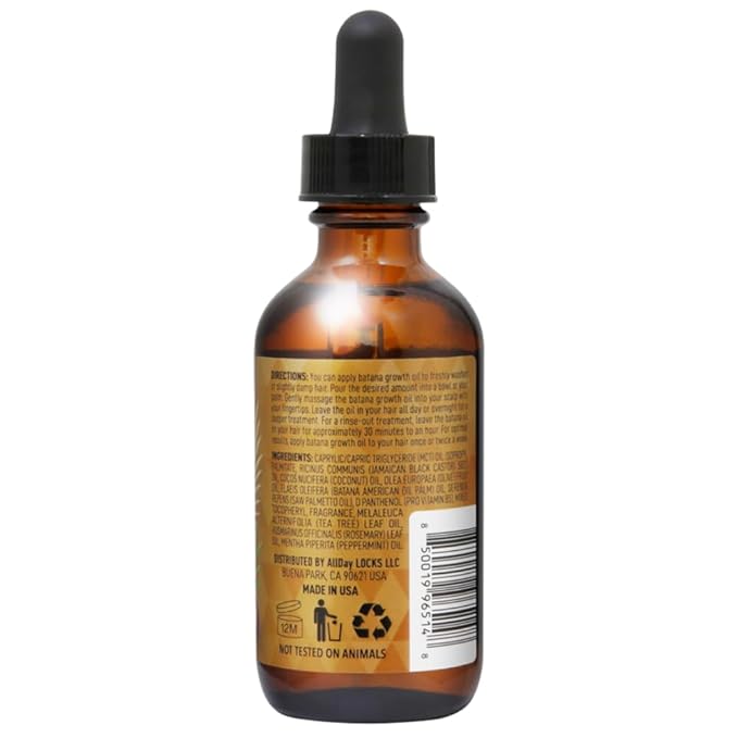 AllDay Locks Batana Hair Growth Oil – 2 oz - Beauty Exchange Beauty Supply