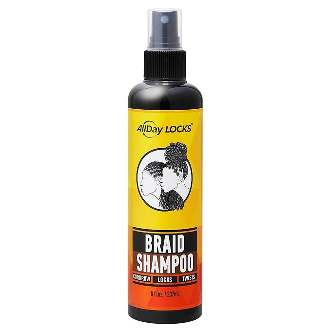 AllDay Locks Braid Shampoo – Rinse-Free 8oz