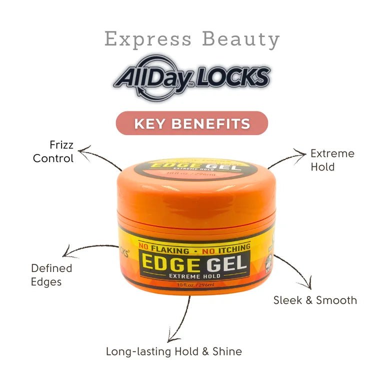 AllDay Locks Edge Gel – Extreme Hold - Beauty Exchange Beauty Supply