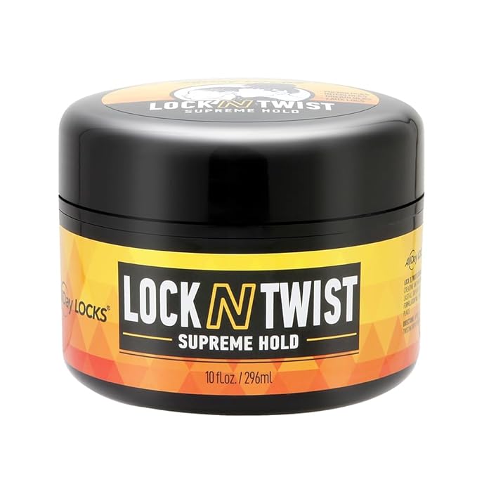AllDay Locks Lock N Twist | Locking Gel, Re - Twist Locks, Supreme Hold | Smooths & Tames Frizz, Flake Free, Soft Finish| - Beauty Exchange Beauty Supply