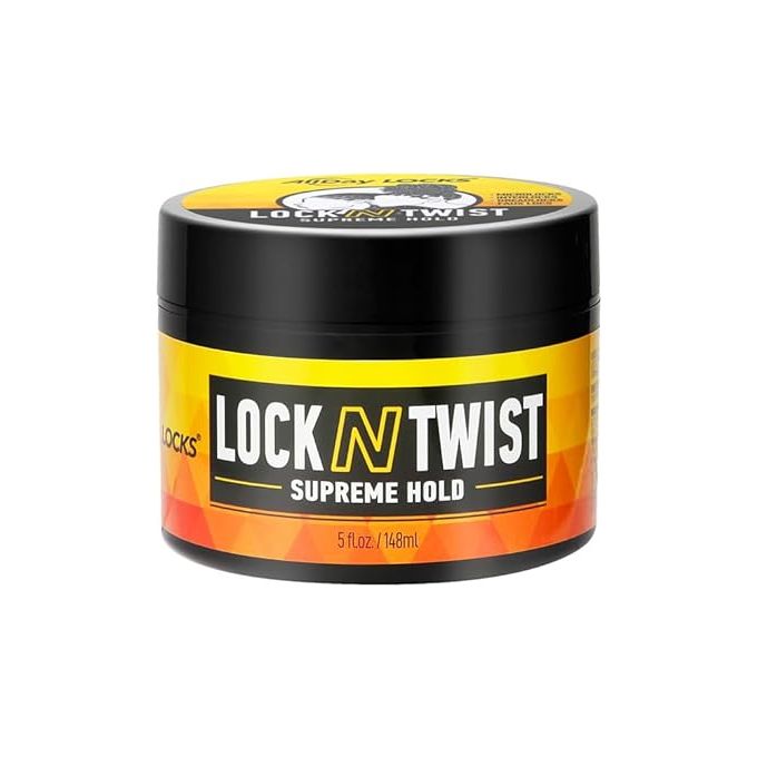 AllDay Locks Lock N Twist | Locking Gel, Re - Twist Locks, Supreme Hold | Smooths & Tames Frizz, Flake Free, Soft Finish| - Beauty Exchange Beauty Supply