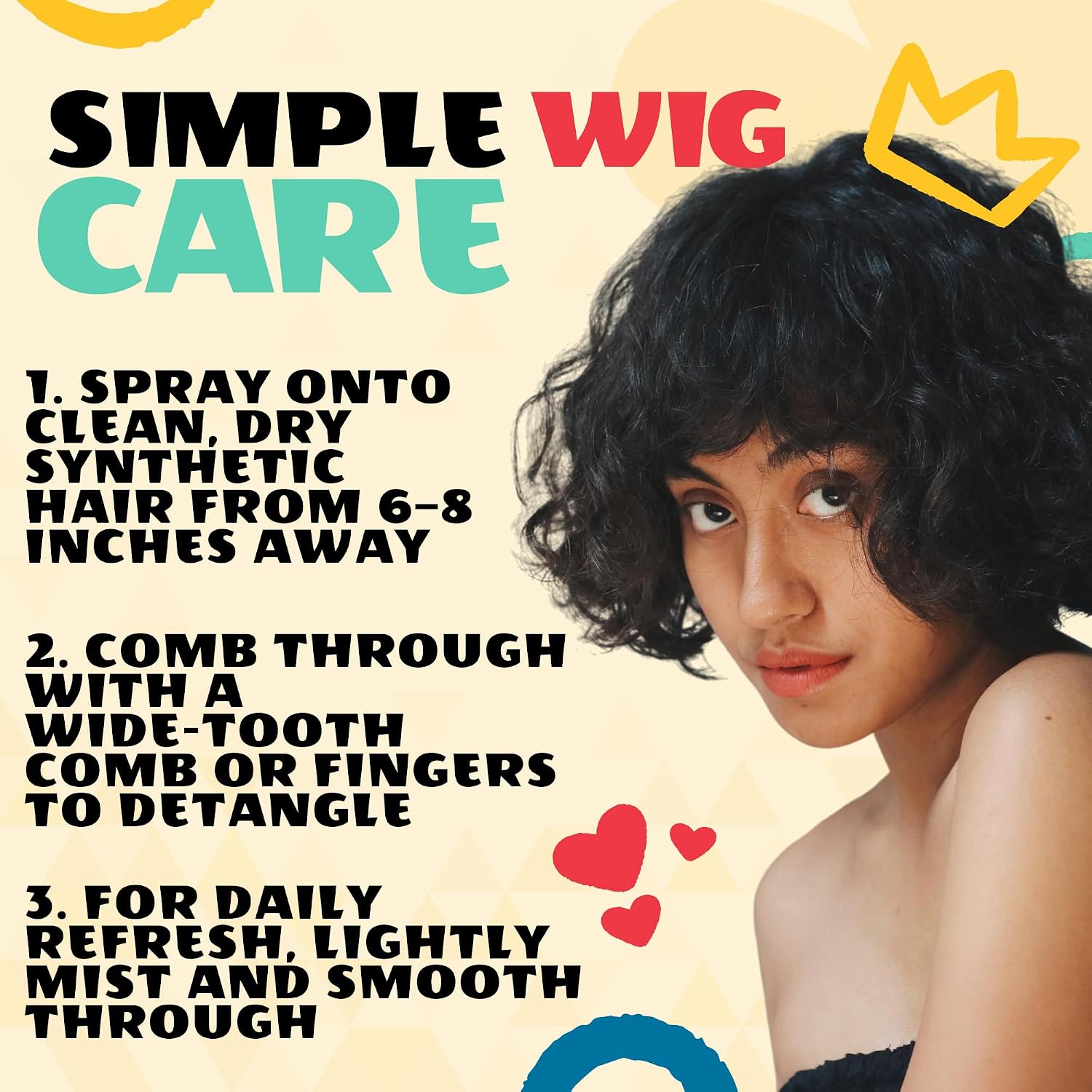 AllDay Locks Synthetic Wig Spray – 8oz - Beauty Exchange Beauty Supply