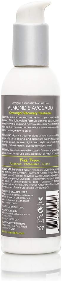 Almond & Avocado Overnight Recovery โ 6oz - Beauty Exchange Beauty Supply