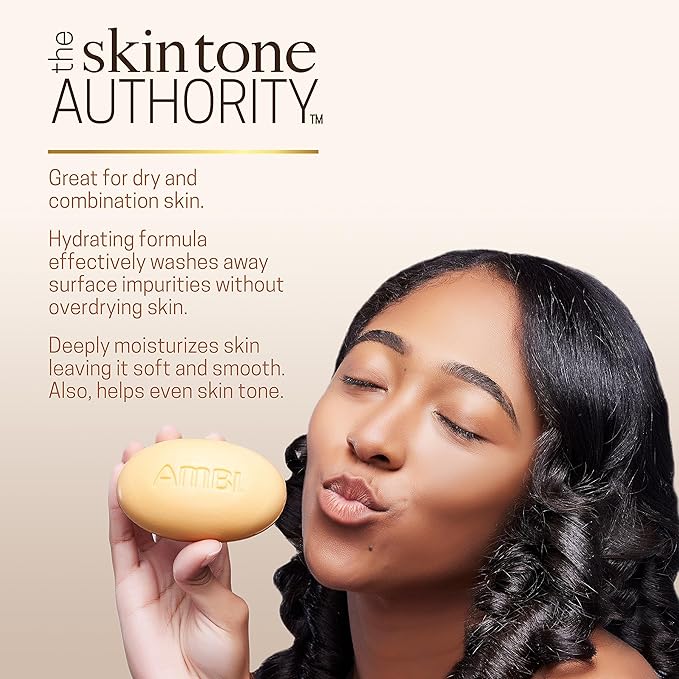 Ambi - Cocoa Butter Cleansing Bar| Hydrating | Moisturizes Skin | For - Dry & Combination Skin | 3.5Oz - Beauty Exchange Beauty Supply