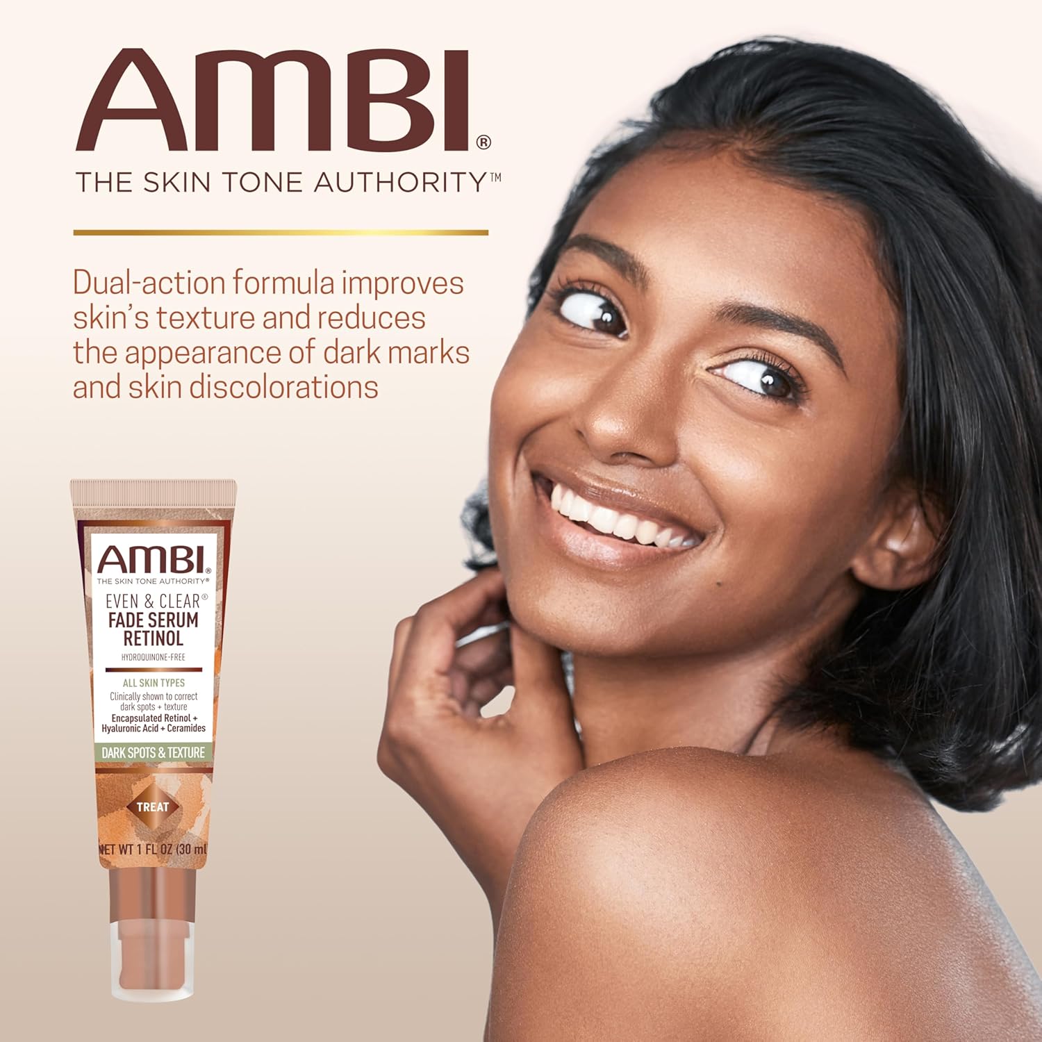 Ambi Even & Clear Fade Serum – Dark Spot Corrector 1oz - Beauty Exchange Beauty Supply
