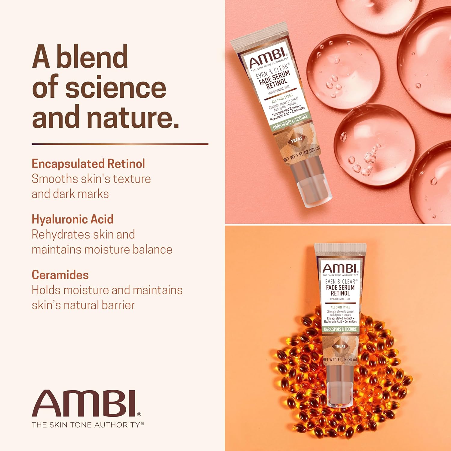 Ambi Even & Clear Fade Serum – Dark Spot Corrector 1oz - Beauty Exchange Beauty Supply