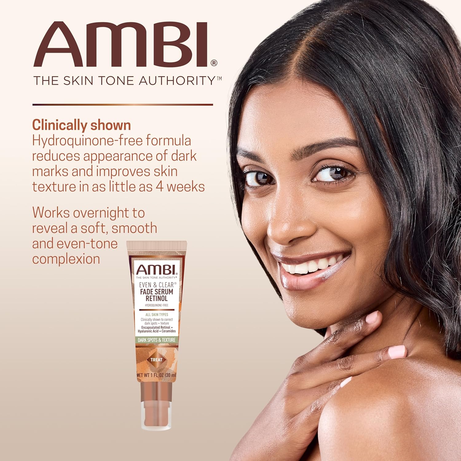Ambi Even & Clear Fade Serum – Dark Spot Corrector 1oz - Beauty Exchange Beauty Supply