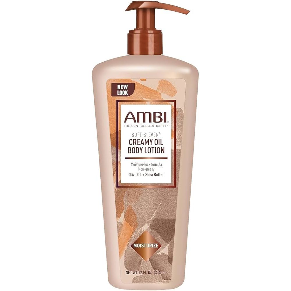 Ambi Soft & Even Creamy Oil Lotion – 12 oz - Beauty Exchange Beauty Supply