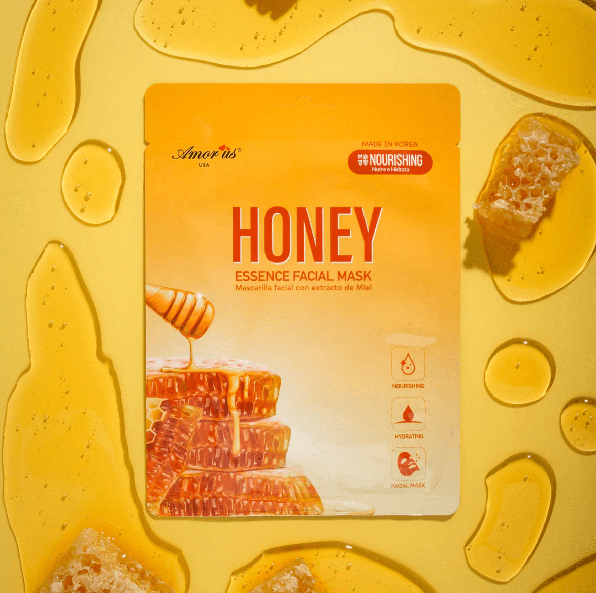 Amor Us Facial Sheet Mask - 25g - Beauty Exchange Beauty Supply