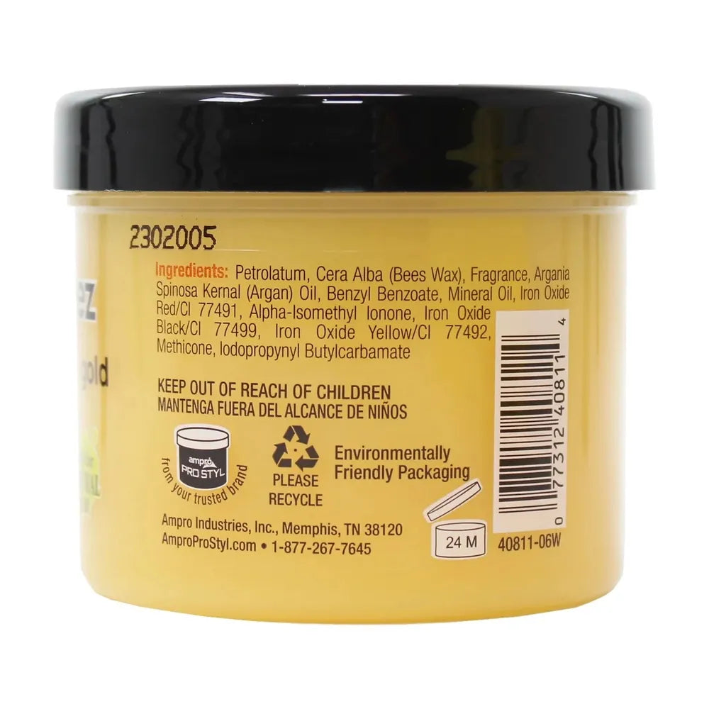 AmPro Honey Beez Wax – Gold & Black – 4 oz - Beauty Exchange Beauty Supply