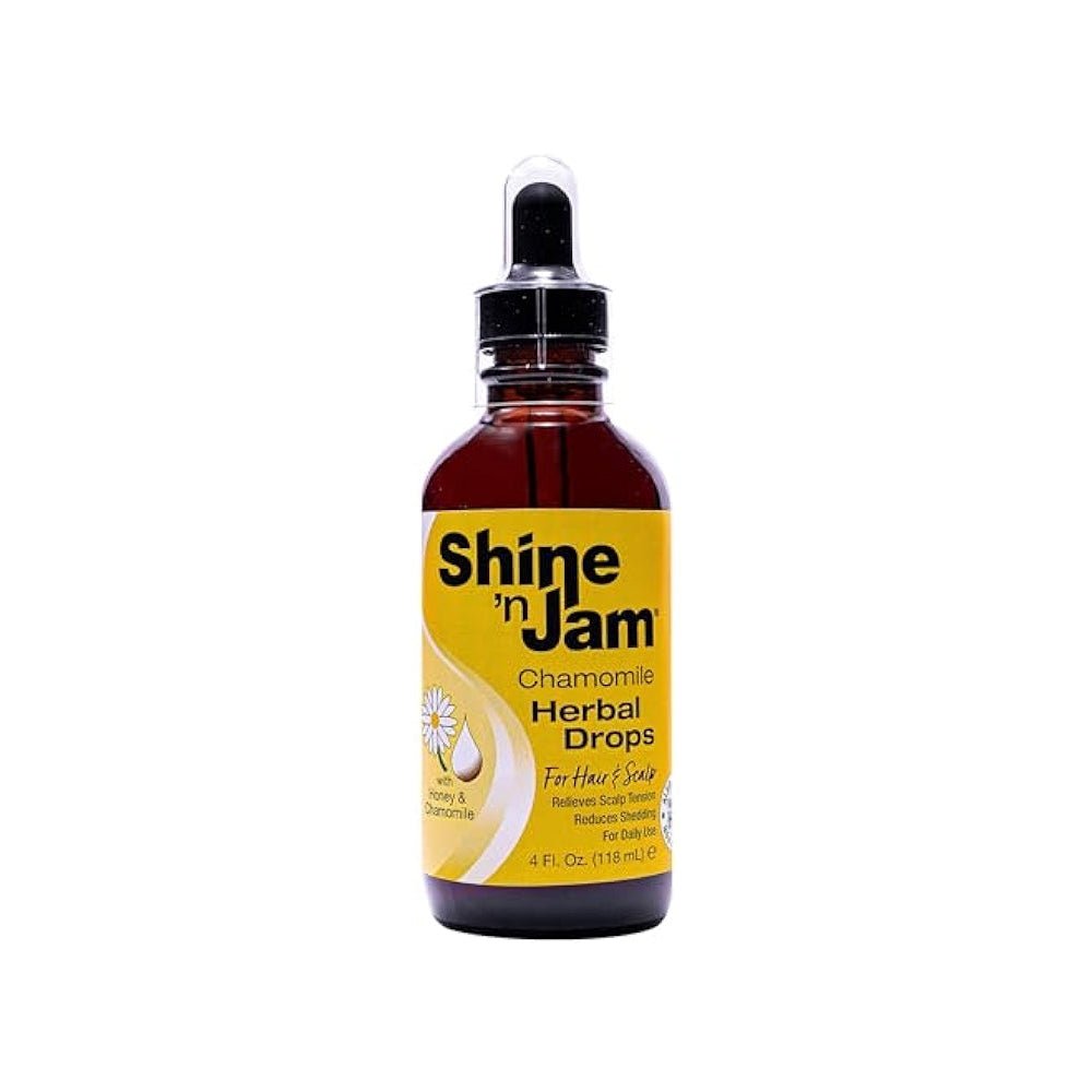 Ampro Shine 'n Jam Drops | Nourishing Scalp & Hair Oil | 4 oz | 5 Botanical Repair Variants - Beauty Exchange Beauty Supply