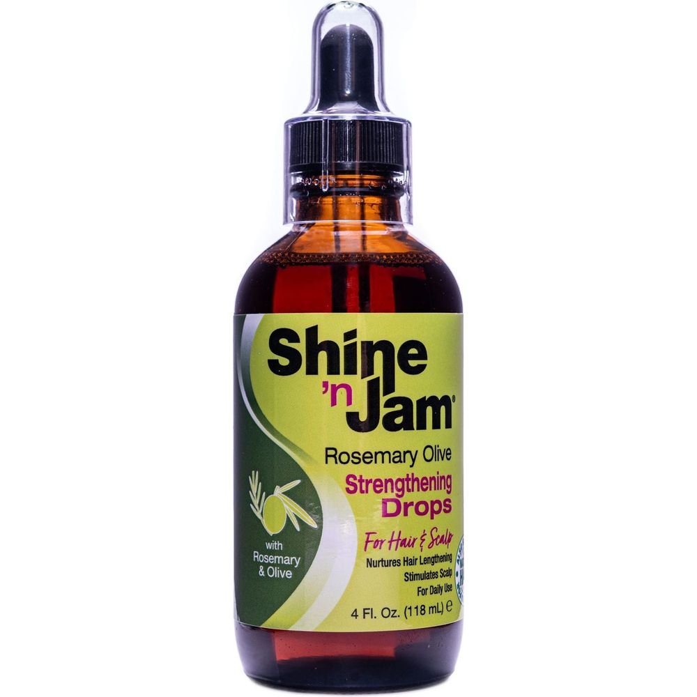 Ampro Shine 'n Jam Drops | Nourishing Scalp & Hair Oil | 4 oz | 5 Botanical Repair Variants - Beauty Exchange Beauty Supply