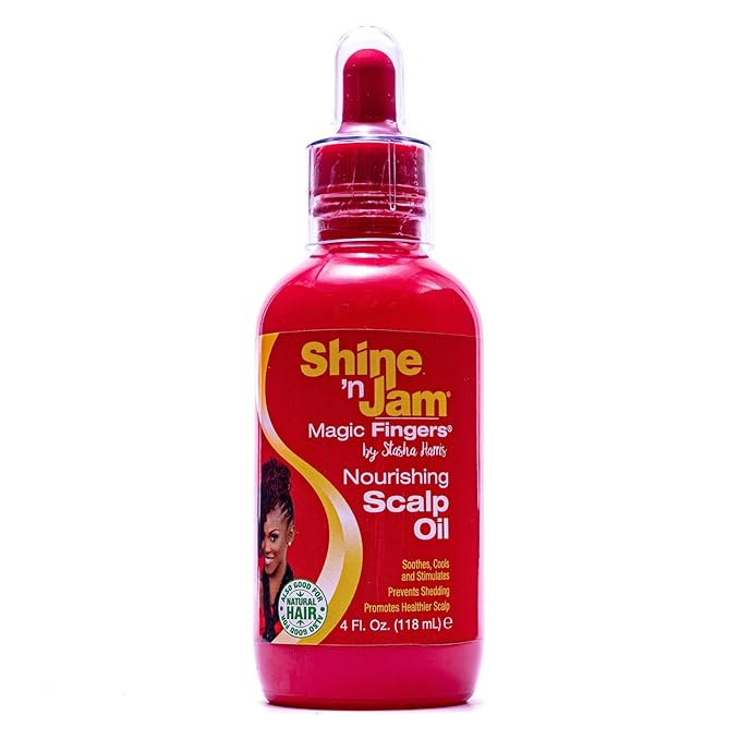 Ampro Shine 'n Jam Drops | Nourishing Scalp & Hair Oil | 4 oz | 5 Botanical Repair Variants - Beauty Exchange Beauty Supply