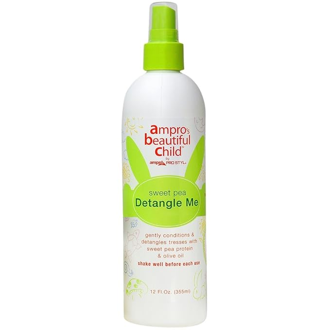 Ampro's Beautiful Child Sweet Pea Detangle Me – Leave - In Conditioner & Detangler - Beauty Exchange Beauty Supply