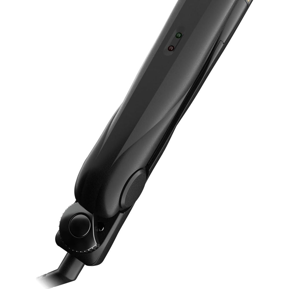 Andis 1" Ceramic Curved Edge Flat Iron – Smooth, Curl, & Flip with One Tool! Frizz - Free Styling for All Hair Types - Beauty Exchange Beauty Supply