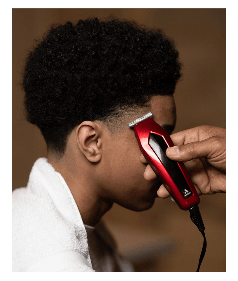 Andis – At-Home Trimmer Ultra Trim Red – 7 Piece Kit - Beauty Exchange Beauty Supply